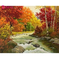 5D Diy  Painting    Embroidery Landscape Autumn  Pattern Hobbies And Crafts  Kits