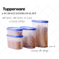 TUPPERWARE 4-PC SPACE SAVERS OVAL BOXED SET