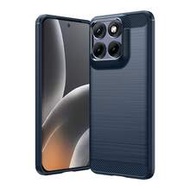 1pc Carbon Fiber TPU Phone Case, Enhanced Shock Absorption, Ultra-Thin Anti-Slip Anti-Scratch Protec