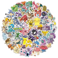 100 pcs Pokemon Cartoon Comic Waterproof Stickers