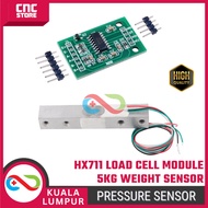 HX711 24-Bit Load Cell Module + 5kg Weight Sensor – High Precision Amplifier for Arduino, ESP32, and