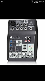 Kabel Atau Konektor Audio Mixer Behringer XENYX 502 - 4 channel -