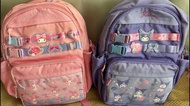 全新正版正貨 Sanrio Pokemon Tomica 寶可夢 小學小朋友書包特價發售   School bag for kids primary school   Hello kitty  Kur