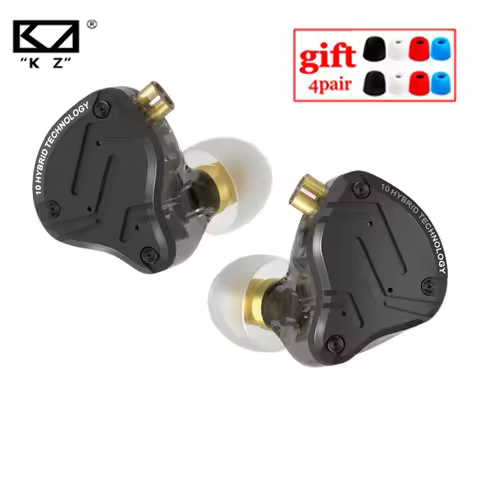 KZ ZS10 PRO X HIFI Bass Metal Hybrid In-ear Earphone Sport Noise Cancelling Headset Earbuds KZ ZSN P