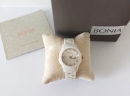 Jam Tangan Wanita Bonia White Ceramic Original 100%