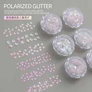 Manicure Sequins Irregular Polarized Mermaid Sequins Fine Glitter Powder Thickness Mixed Butterfly S