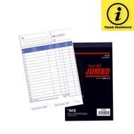 5" x 8" Uni Ace Jumbo NCR Bill Book 50set x 3ply (5book/pack）