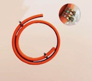 high quality lpg hose with clamps (compatible for all kind of regulator)  flexible ,durable, origina