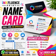 Name Card Without Finishing / Business Card / Printing 260gsm 310gsm Art Card / Ivory 230g / Name Ca