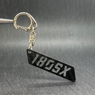 ドライカーボンキーホルダー 日産 180SX ワンエイティ キーリング JEREV