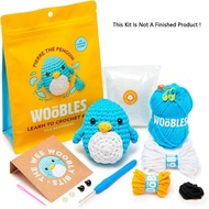 OKDEALS Beginner Crochet Stuffed Animal Kit With Crochet Hooks Handmade DIY Crochet Kit Cotton Yarn 