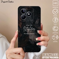 Softcase REALME C53hp - REALME C53 Casing ( QUOTES ) Silicone REALME C53hp - Case REALME C53hp - Cas