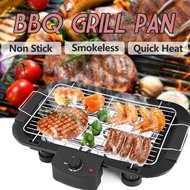 Delly E-223 Electric Smokeless Grill Barbeque Korean BBQ Pan Teppanyaki Cookware Set 2000W for satay meat