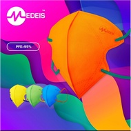 New Medeis Hong Kong Star Same Style 20pcs 3D Fluorescent Color Disposable Mask Hong Kong Star Same Style