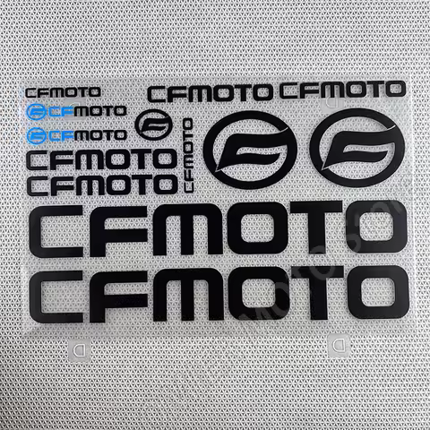 Motorcycle sticker UV printed decorative accessories for CF MOTO MT 800 600 300 CFMOTO 400 NK 450SR 