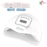 SUNUV Sunx5 Max 120w เครื่องอบเล็บ เตาอบเล็บ UV/LED ระบบหน้าจอ LCD