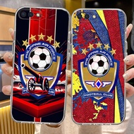 D44 Air Force FC Transparent Case for OPPO A3S A12E A1K Realme C2