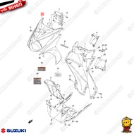 ชุดสี FRAME แท้ Suzuki New Hayate 125 Fi 2012 สีขาว-น้ำเงินด้าน