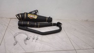 KNALPOT RACING DPJ BLACK SATRIA FU