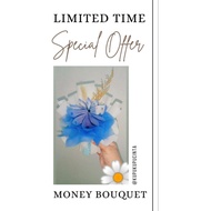 money mini bouquet (harga termasuk duit) SMALL MONEY BOUQUET / Special day/birthday/anniversary/gift MONEY FLOWER DAISY
