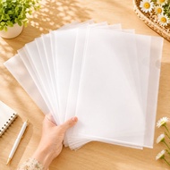 Combo of 10 A4 size plastic foil covers used to store files, papers, and documents