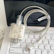 Small Light Pink/Black Bow/Gold Bow/Cherry & White Pearl Design Phone Charger Set 20W/18W, Charging 