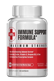 Immune Support Supplement for Adults, Natural Capsules with Zinc, Vitamin C, L lysine Amino Acid & O