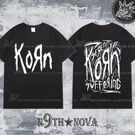 24h Shipping N9THNOVA Washed Korn Family Values Tour Vintage Rock Street Style T-shirt 3