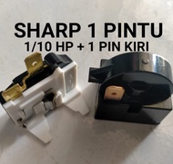 OVERLOAD KULKAS SHARP 1 PINTU + PTC KULKAS SHARP 75 WATT