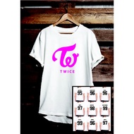 T-SHIRT KPOP TWICE (MOMO TZUYU SANA NAYEON MINA CHAEYOUNG DAHYUN JEONGYE JIHYO)