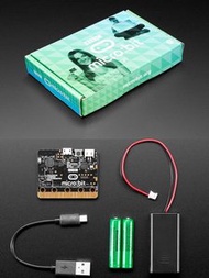 micro:bit Go Bundle 開發板套件(含micro:bit + USB線 + 電池x2 + 電池盒)