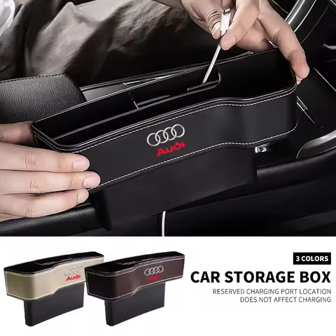 Car Seat Crevice Storage Filler Muntifunctional Auto Organizer For Audi A3 A4 B8 8P 8V A6 C7 A5 Q5 B