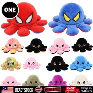 Reversible Octopus Octopus Plush Octopus Plush Toy Reversible Two Colors Reversible Octopus Plush