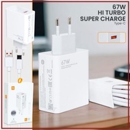 Xiaomi 67W Charger Original 100% Fast Charging Type C
