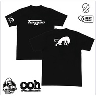 'FURYGAN TEAM RIDE TSHIRT STYLE' - Baju Cotton 100% Unisex Basic Tee Shirts Black White Streetwear T