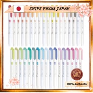 SHIPS FROM JAPAN Zebra Highlighter Mile Liner, 35 Colors, WKT7-ALL35-AZ