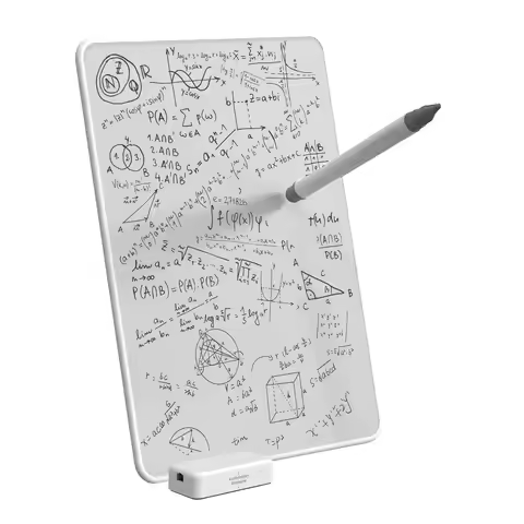 Magnetic Writing Board A5 Erasable Reusable Magnetic Drawing Board with 0.8mm Pen Tip for Kitchen Ho