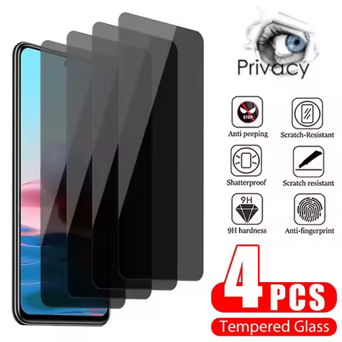 Anti Spy Screen Protector For Xiaomi Poco X3 Pro X5 Pro F3 F4 M3 M4 F2 X4 GT Mi 11 Lite 11T 12T 12 1