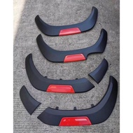 Over Fender Hilux Revo 2016 Red