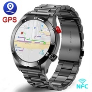 GEJIAN For Huawei Watch 4 Outdoor Military Smart Watch Men's Bluetooth Call HD Screen GPS Motion Track Waterproof Watch 2023 EX102