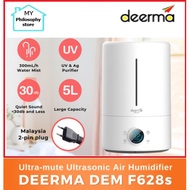 Deerma DEM-F628S 5L Air Humidifier Ultra Mute Ultrasonic Aroma Diffuser Household Mist Maker Fogger 