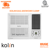 KOLIN KAG200WCINV 2.0HP Full DC Inverter Window Type Aircon (NATIONWIDE DELIVERY)