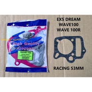 HONDA EX5 DREAM BLOCK HEAD GASKET RACING 53MM 55MM SET EX5DREAM EXDREAM