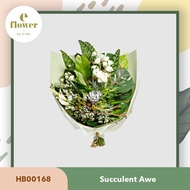 [eflower.sg] Succulent Bouquets | Succulent Awe (HB00168)