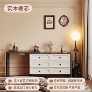 全城熱賣 - 轉角梳粧檯鬥櫃 一體中古風現代臥室簡約床尾櫃 復古化妝桌