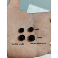 8mm 10mm Acrylic Faceted Beads Watermelon Beads