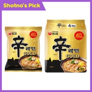 Nongshim  Shin Ramyun Gold Premium Korean Instant Noodles Chicken & Beef Broth