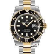 【大眾名錶】ROLEX勞力士 116613LN 潛航者 2018/10全配件 熱門保值款 半金黑水鬼 大眾名錶G309