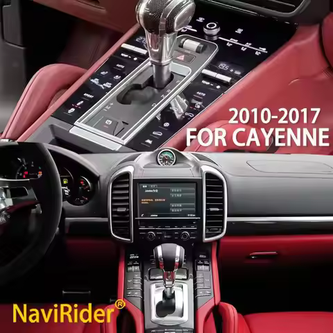 YES Car Digital Console Front AC Panel Full Touch For Porsche Cayenne 2010-2017 958 Upgrade To 959 M