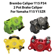 Brembo Caliper Y15 P34 2 Pot Brake Caliper For Yamaha Y15 Y15ZR